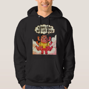 Moletom Karma é minha melhor treinadora de vida