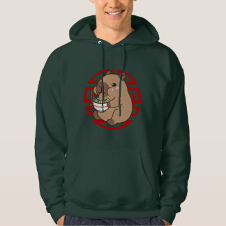 Moletom Kawaii Capybara Eating Ramen Noodles Anime