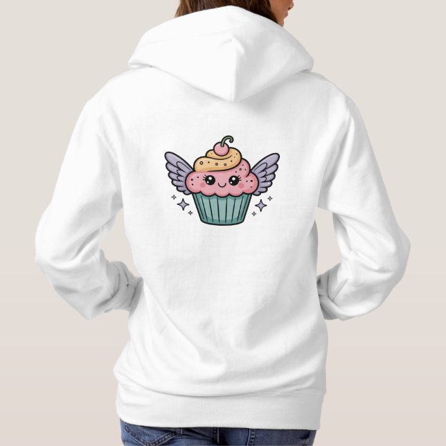 Moletom  Kawaii Cupcake (Verso)