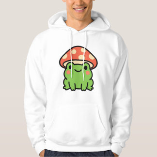 Moletom Kawaii Mushroom Frog Hoodie