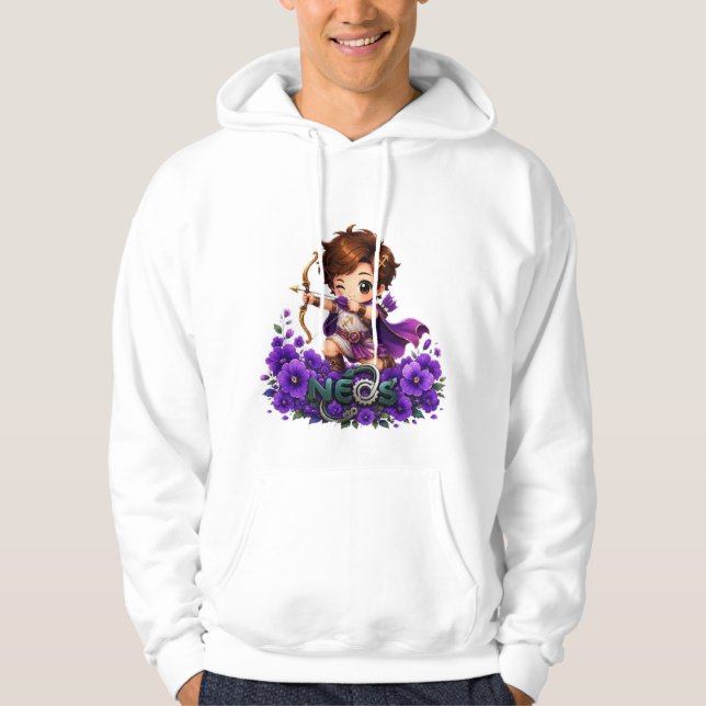 Moletom Kawaii Neos Zodíaco Sagitário (Frente)