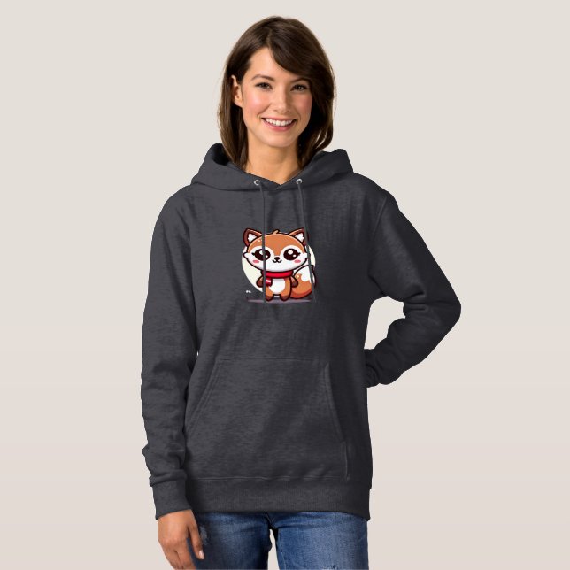 Moletom Kawaii Shiba Inu Hoodie (Frente Completa)
