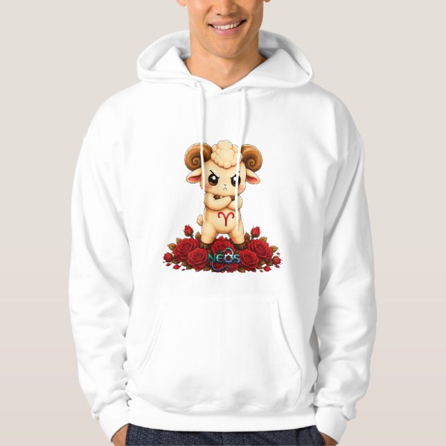 Moletom Kawaii Zodíaco Neos Áries (Frente)