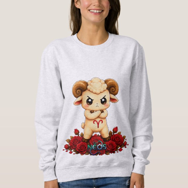 Moletom Kawaii Zodíaco Neos Áries (Frente)