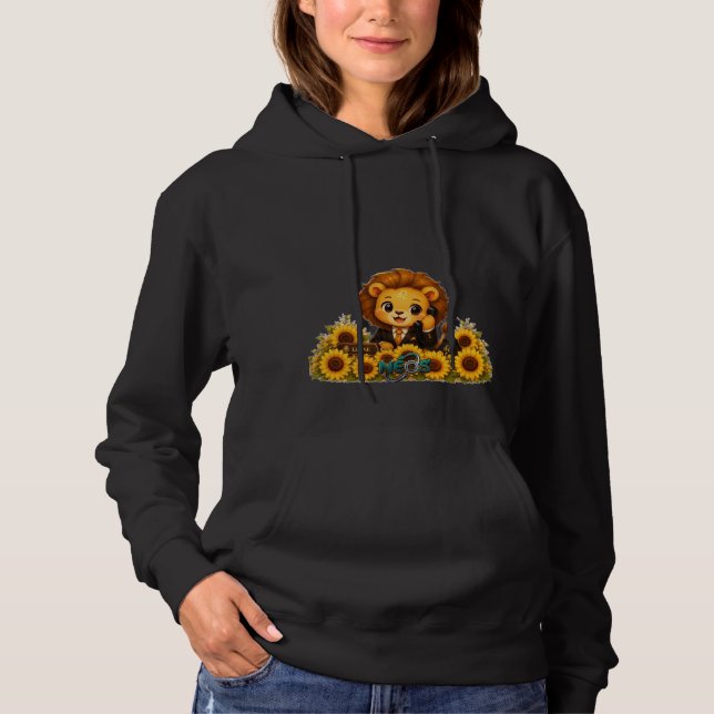 Moletom Kawaii Zodíaco Neos Leão (Frente)
