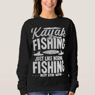Moletom Kayak Pesca Homens Angler Kayakfisher Kayaking
