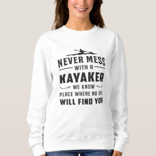 Moletom Kayaking Canoe Kayak Canoeing Engraçada Ideia de