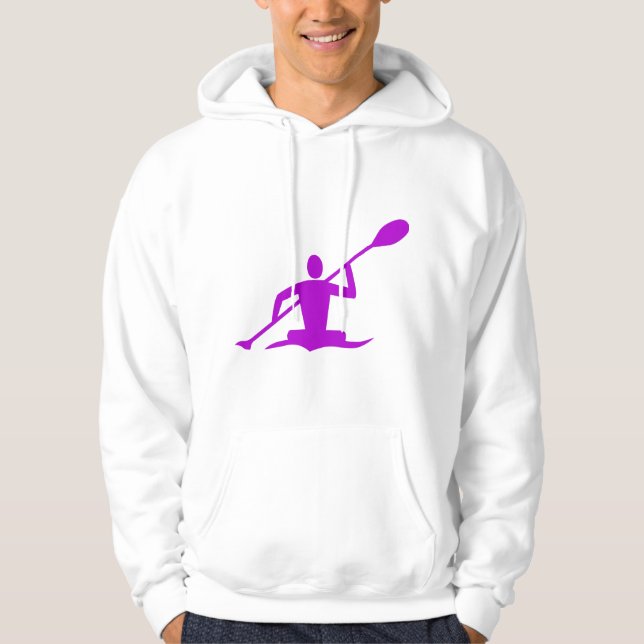 Moletom Kayaking - Roxo (Frente)