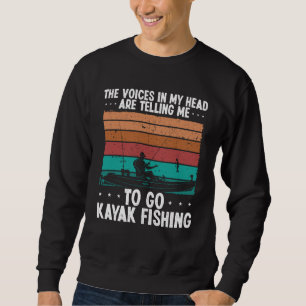 Moletom Kayaking Voices na minha cabeça me dizendo para ir