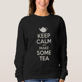 Moletom Keep  Calm - make tea   