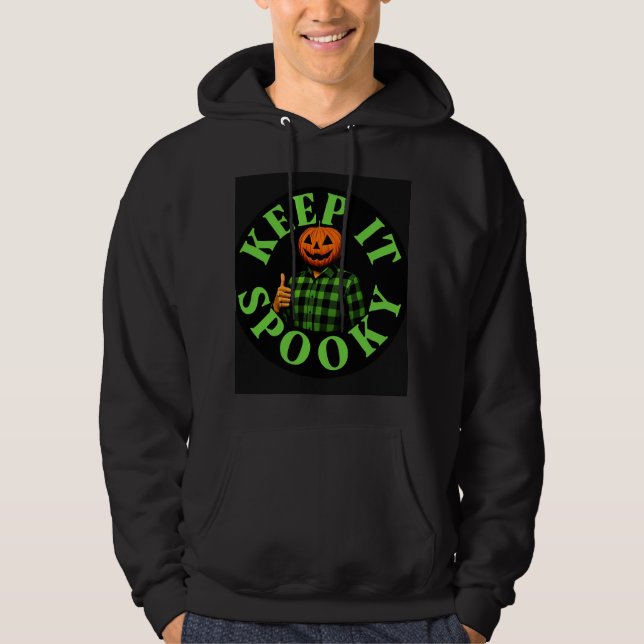 Moletom Keep It Spooky – Yellow Edition Hoodie (Frente)
