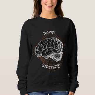 Moletom Keep Learning Inspirational Hoodie