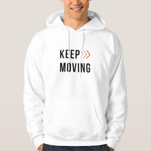Moletom KEEP MOVING Arrow Hoodie  (Frente)