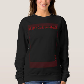 Moletom Keep Your Distance Social DiStAnt Antisocial Flu V
