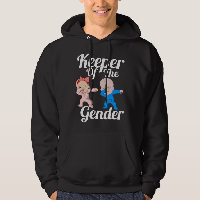 Moletom Keeper Of The Gender Cute Gender Reveal Party Coup (Frente)