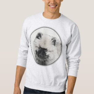 Moletom Keeshond Puppy Drapy - Arte Cachorro Original Boni