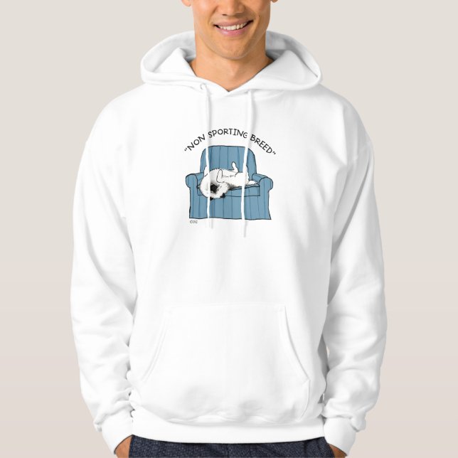 Moletom Keeshond "Raça Não Esportiva" (Frente)