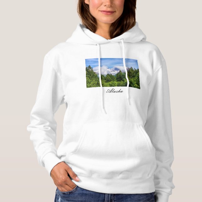 Moletom Kenai Fjords Montanhas Snowy Sweatshirt Hoodie (Frente)