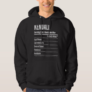 Moletom Kendall Nutritional Facts Servindo Calorias de Tam