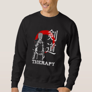 Moletom Kendo Therapy Kanji Japonês Artes Marciais Dojo