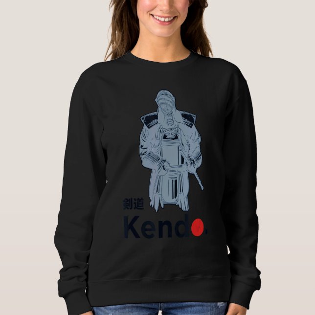 Moletom Kenjusu Kata Shinai Samurai Kendo (Frente)