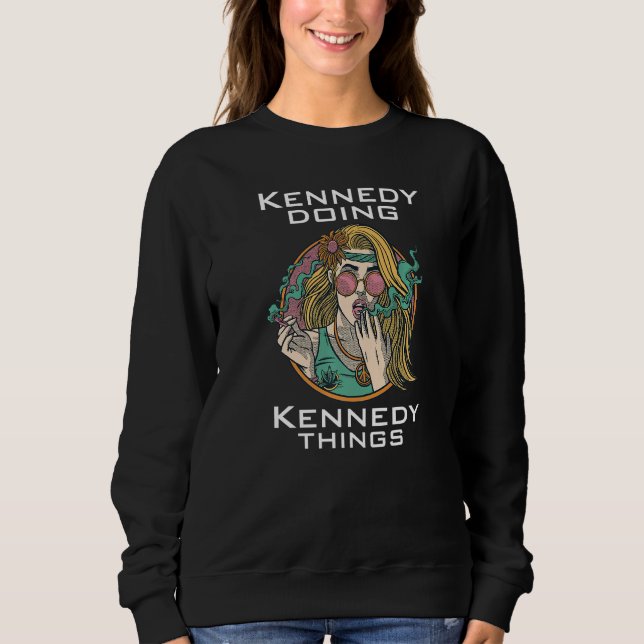 Moletom Kennedy fazendo (Frente)