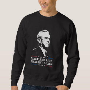 Moletom Kennedy RFK Jr. Faça a América Ficar Saudável Nova
