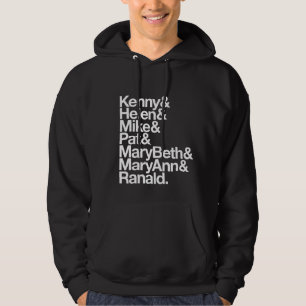 Moletom Kenny&Helen&Mike&Pat&MB&MA&Ranald. (Hoodie)