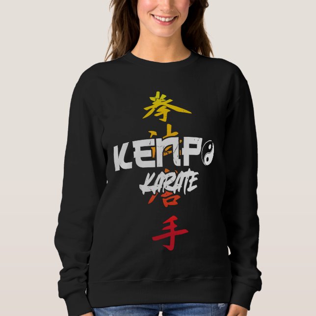 Moletom Kenpo Karate Caratê (Frente)
