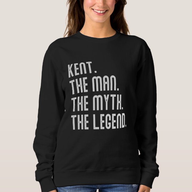 Moletom Kent Man Myth Legend Shirt Oferece Presentes Para  (Frente)
