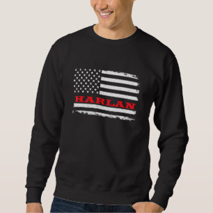 Moletom Kentucky American Flag Harlan Usa Patriotic Souven