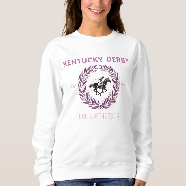 Moletom Kentucky Derby 1875 Run for the Rosa (Frente)