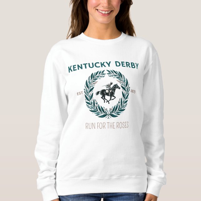 Moletom Kentucky Derby 1875 Run for the Rosa (Frente)
