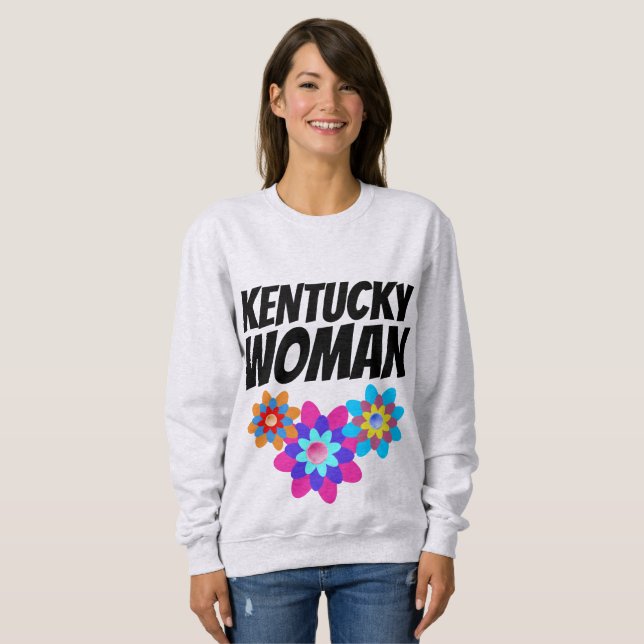 Moletom KENTUCKY WOMAN T-shirts (Frente Completa)