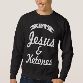 Moletom Keto Religious Fueled By Jesus Vegan Christian Die