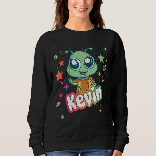 Moletom KEVIN - Nome de Menino Bonito com Alienígena Bonit