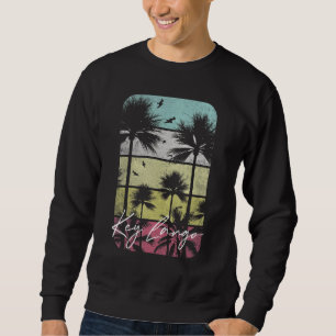 Moletom Key Largo Florida Retro Vintage Beach Surf Surfing