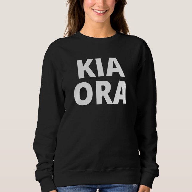 Moletom Kia Ora  New Zealand Maori (Frente)