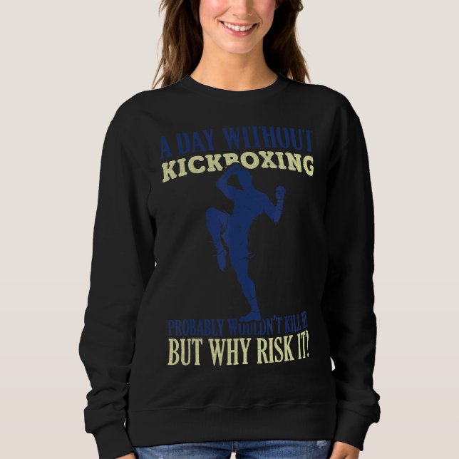 Moletom Kickboxing Karate Taekwondo Martial Training Athle (Frente)
