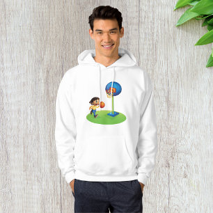 Moletom Kid Jogando Basquete com Esporte de Hoop