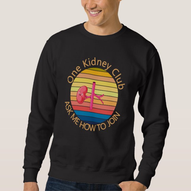Moletom Kidney Donor Club Kidney Disease Awareness (Frente)