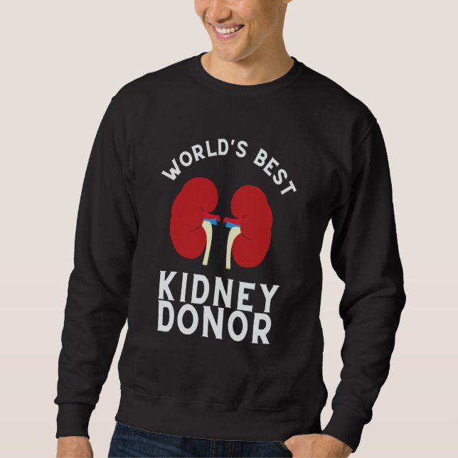 Moletom Kidney Transplant And Organ Donor Recipient  1 (Frente)