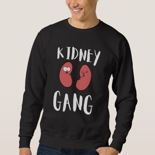 Moletom Kidney Transplant Organ Recipient Survivor Recover (Frente)