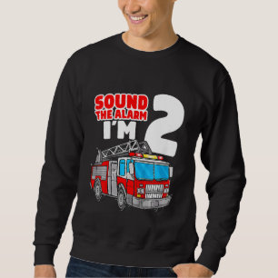 Moletom Kids Fire Truck, 2 anos, segundo de Bombeiros Birt