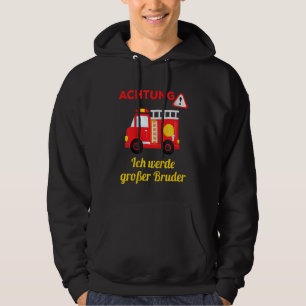 Moletom Kids Grosser Bruder Fire Brigade Ich Werde Große B