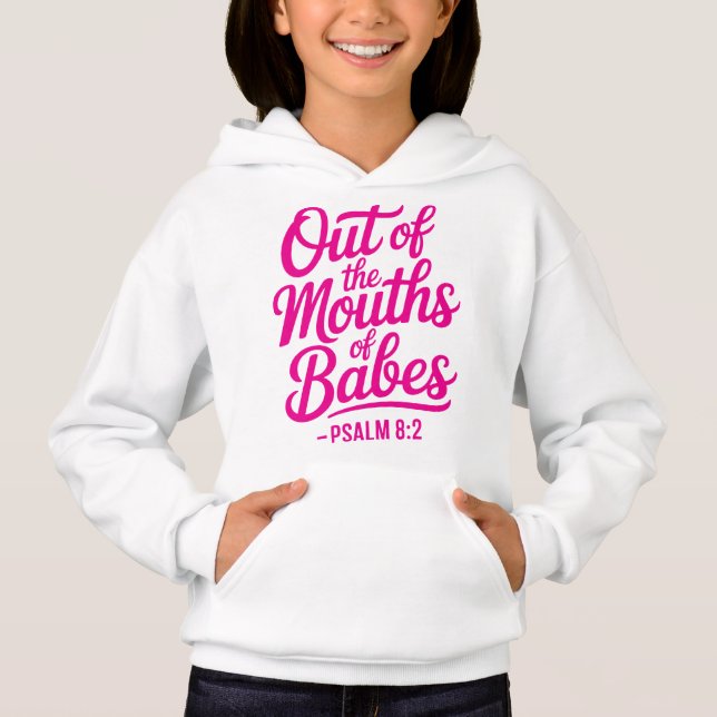 Moletom Kids Psalms Faith (Frente)