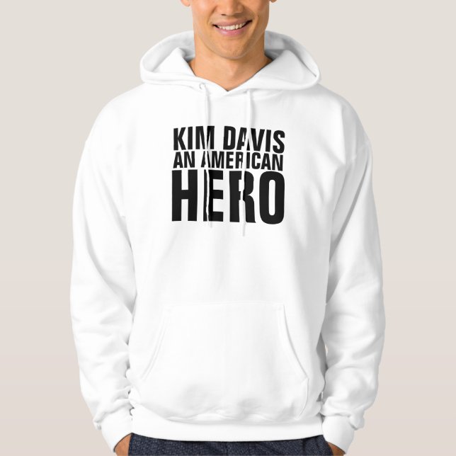 Moletom KIM DAVIS UM HERÓI AMERICANO Hoodies & T shirts (Frente)