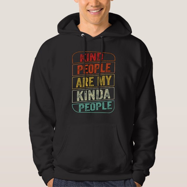 Moletom Kindness Graphic  Women Kind People My Kinda Peopl (Frente)