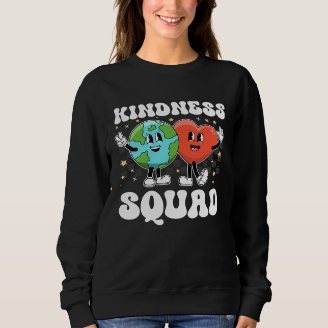 Moletom Kindness Squad Be Kind Teacher Unity Day Anti Bull (Frente)
