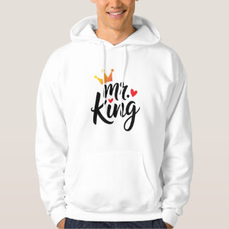 Moletom King and Queen Casal Hoodie | Fitas Correspondente